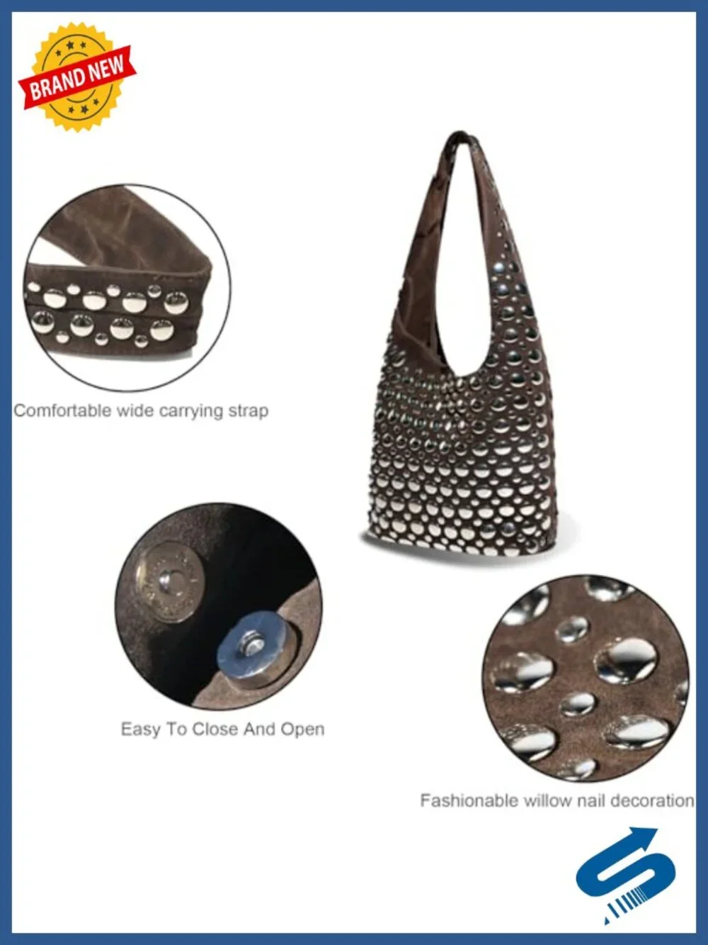 Handwoven Vegan Leather Tote Bag with Wristlet